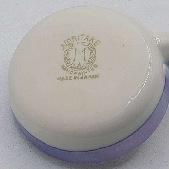 Vintage Noritake M Lusterware Footed‎ Soup Bowl Ladle and Saucer Pattern N N3008 - Picture 6 of 16